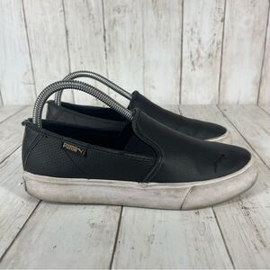 Puma soft foam leather‎ slip Ons Womens 8